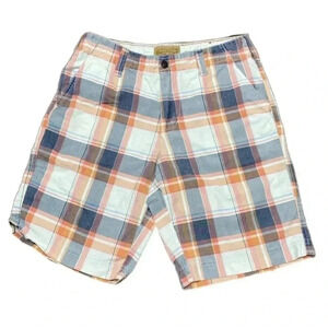 Red Camel Plaid Shorts sz 32
